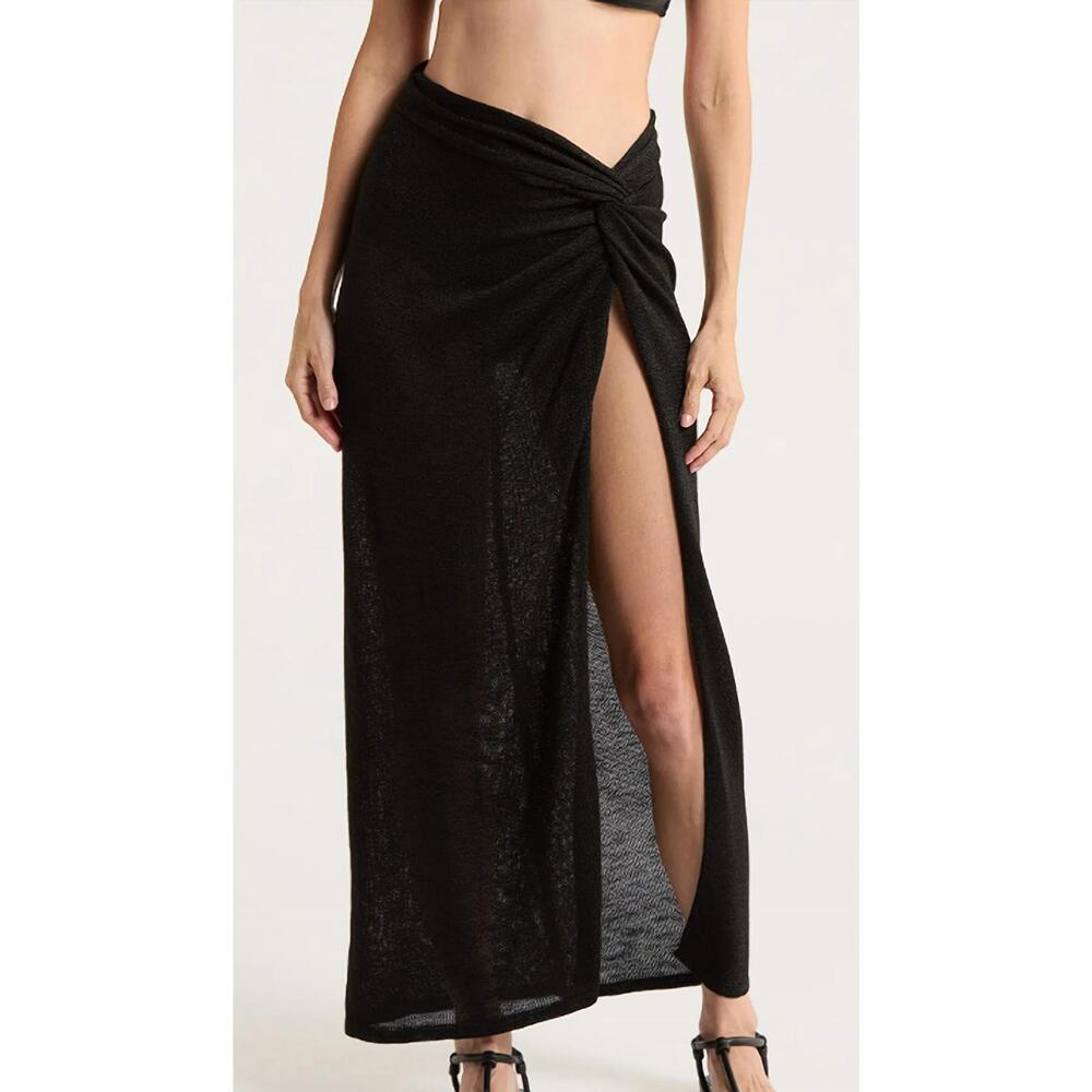NEW ELAN wrap skirt cover in black